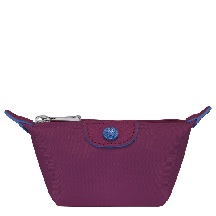Longchamp Le Pliage Club Coin Purse Plum-Purse-Longchamp
