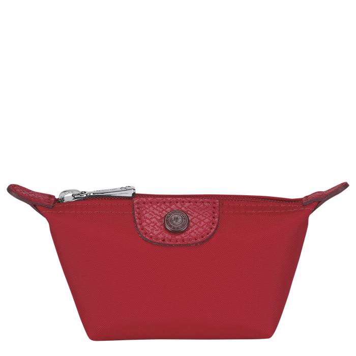 Longchamp Le Pliage Club Coin Purse Red-Purse-Longchamp